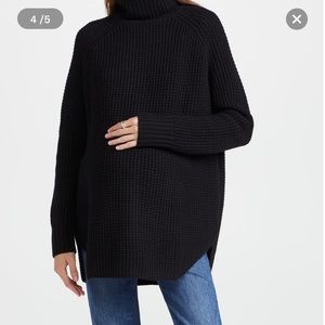 Hatch waffle knit sweater
